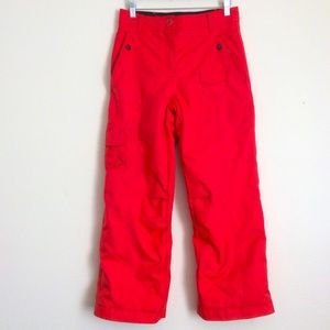 Obermeyer Unisex Twilight Pant Bright Orange Ski Board Snow Pants Junior 14